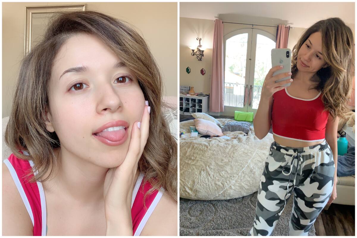 Poki teachs mans makeup, Pokimane No Makeup