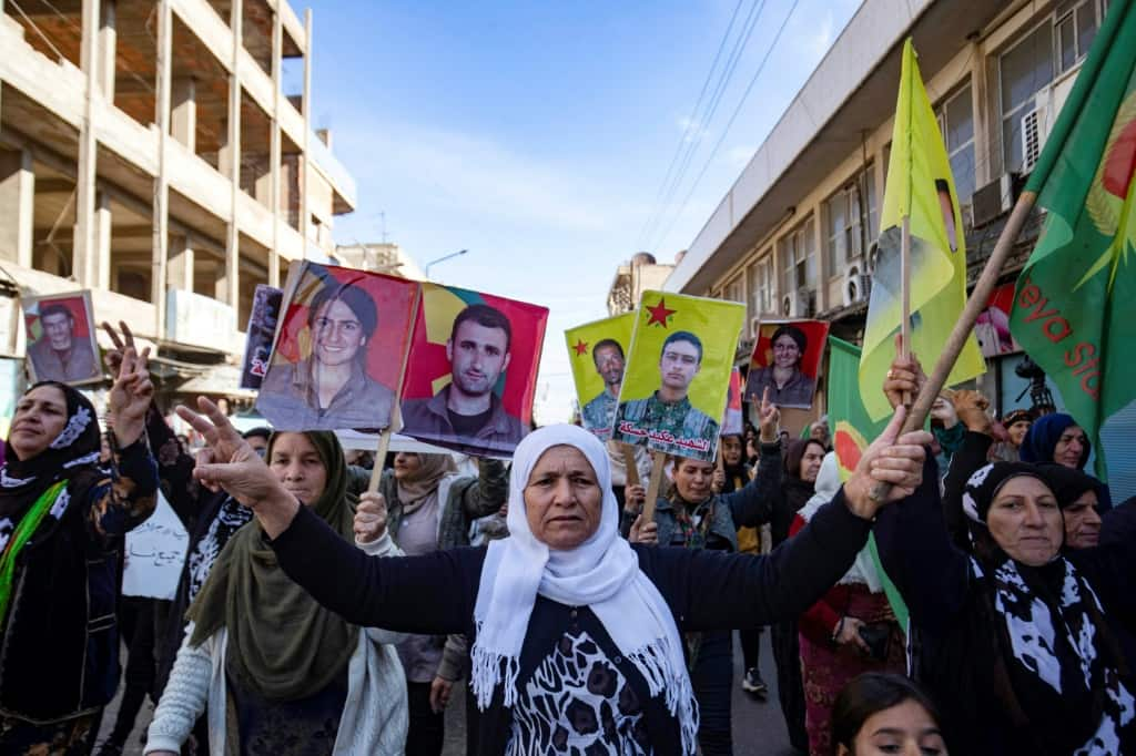 Thousands Protest Turkish Strikes On Kurdish Groups In Syria - Tuko.co.ke