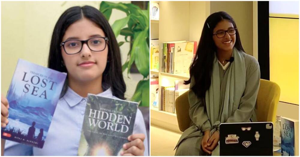 Ritaj Hussain Alhazmi, youngest person to publish a book series.