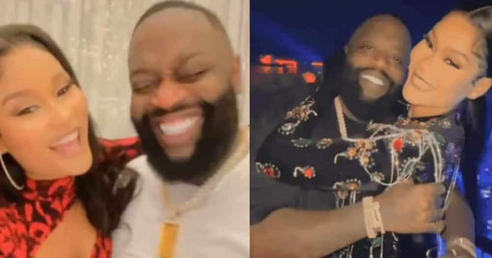 Hamisa Mobetto celebrated Rick Ross on his birthday.