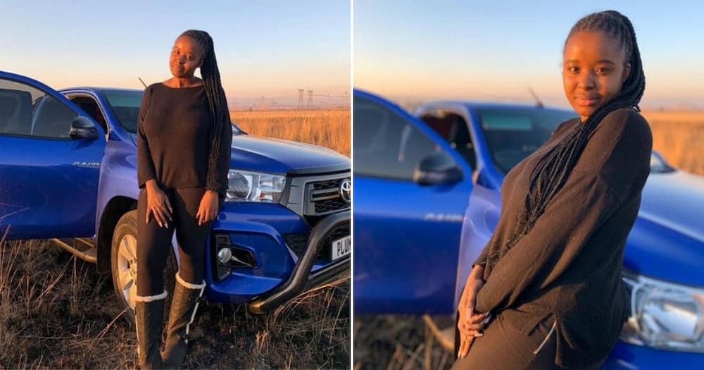 Young woman brags about buying land at the age of 18, inspires