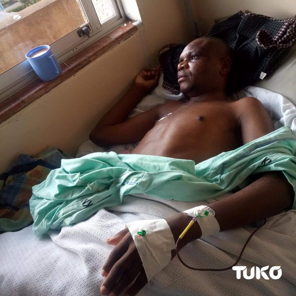Nairobi man recounts how wife abandoned him with two young children after being paralysed