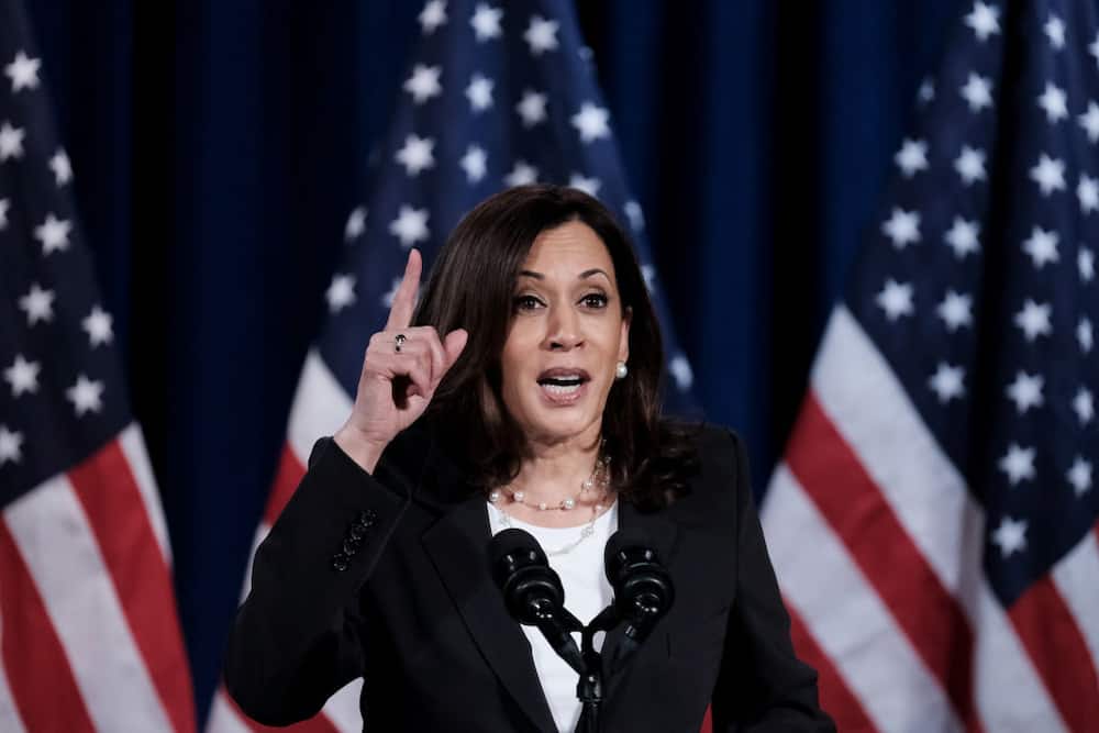 Kamala Harris criticised for wearing clothes by luxury brand Dolce and Gabbana
