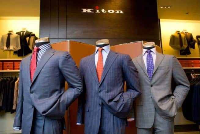 How much is the most expensive suit?