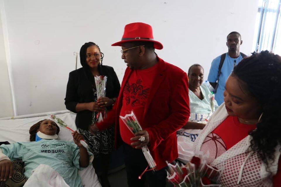 Governor Mike Sonko clears bills for Kijabe road accident victim