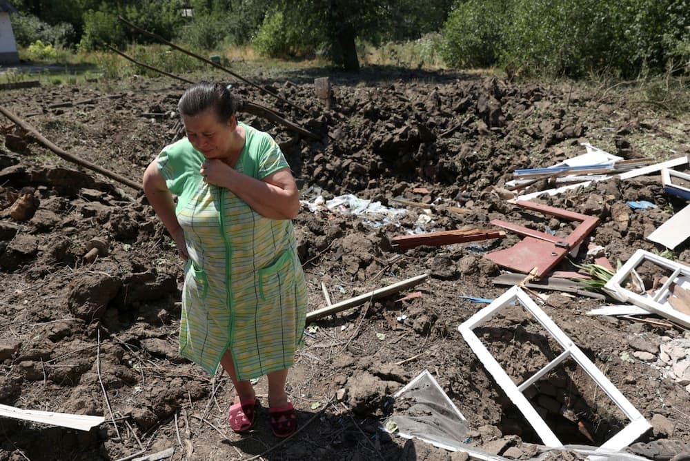 Russian strikes killed six people in the town of Toretsk, not far from Kramatorsk