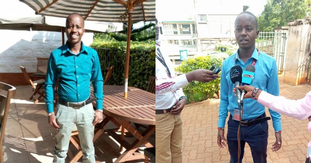 Reporter Victor Kinuthia who struggled with English on air responds to critics