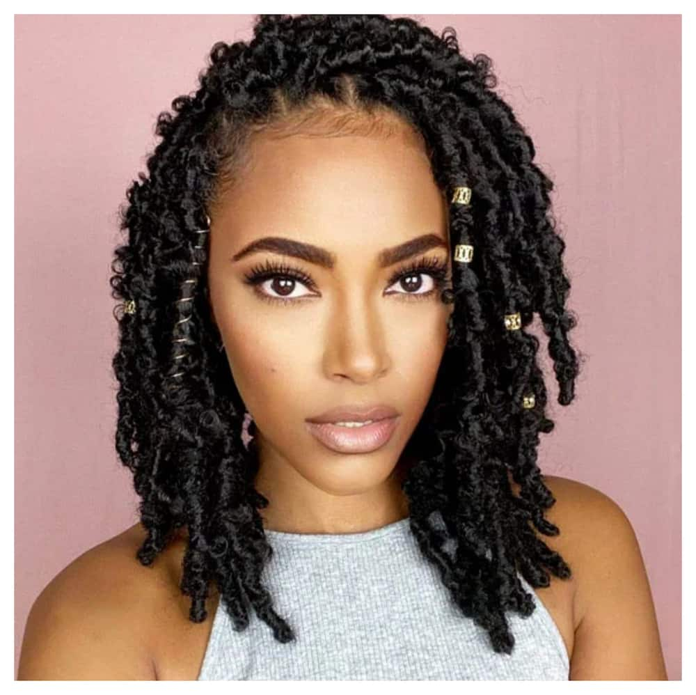 20 best loc styles with curls that will look great on you