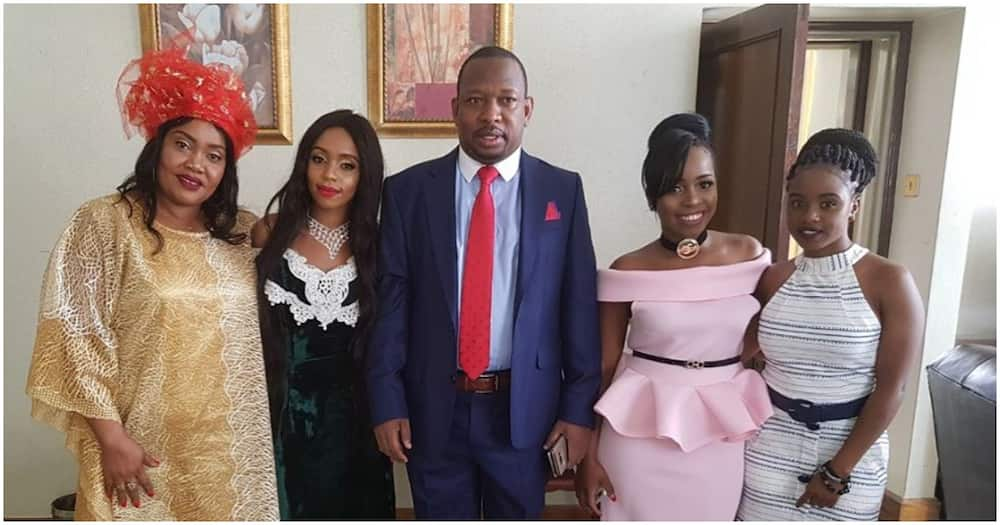 Former Nairobi Governor Mike Sonko, his family. Photo: Mike Sonko.