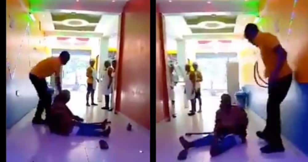 Machakos: Police arrest waiter captured in viral video whipping elderly woman