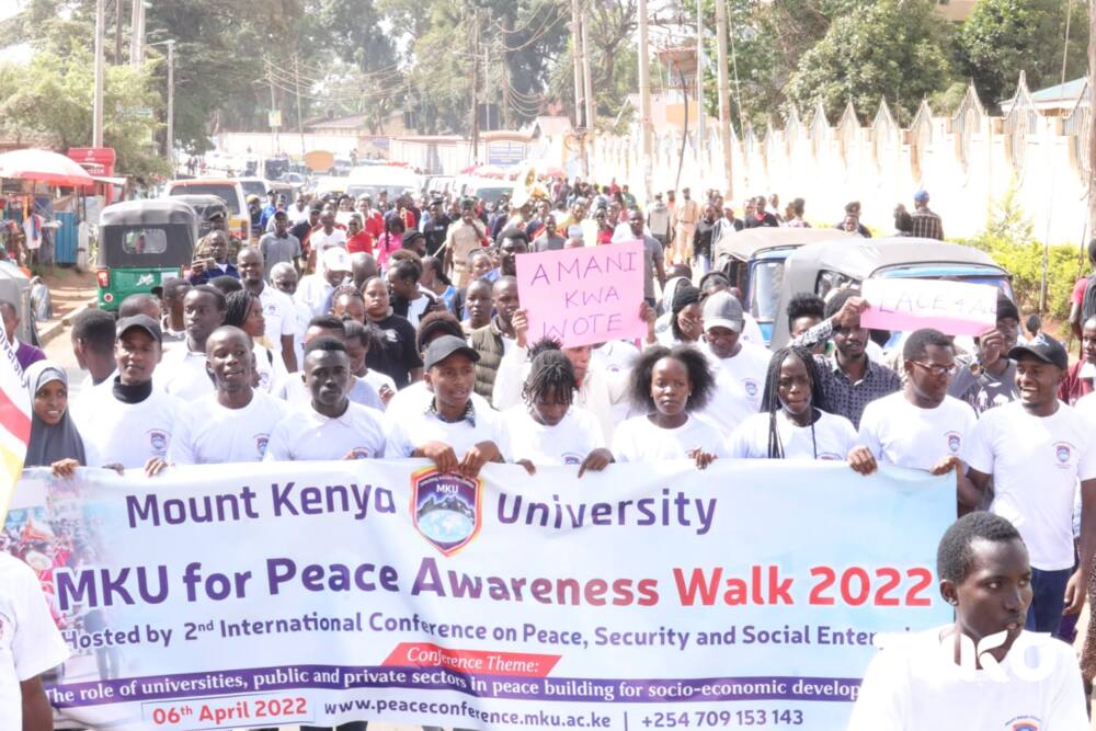 Universities Join Efforts to Preach Peace amidst Heated Electioneering Season