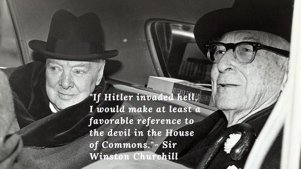 Funny Sir Winston Churchill quotes Tuko.co.ke