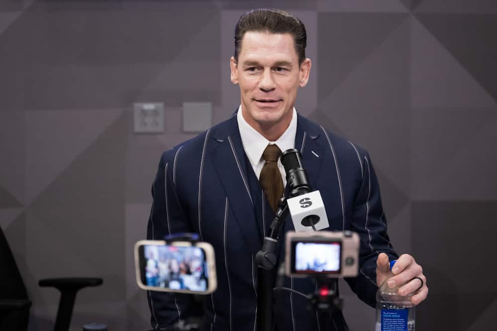 John Cena visits SiriusXM Studios on February 21, 2024 in Miami Beach, Florida.