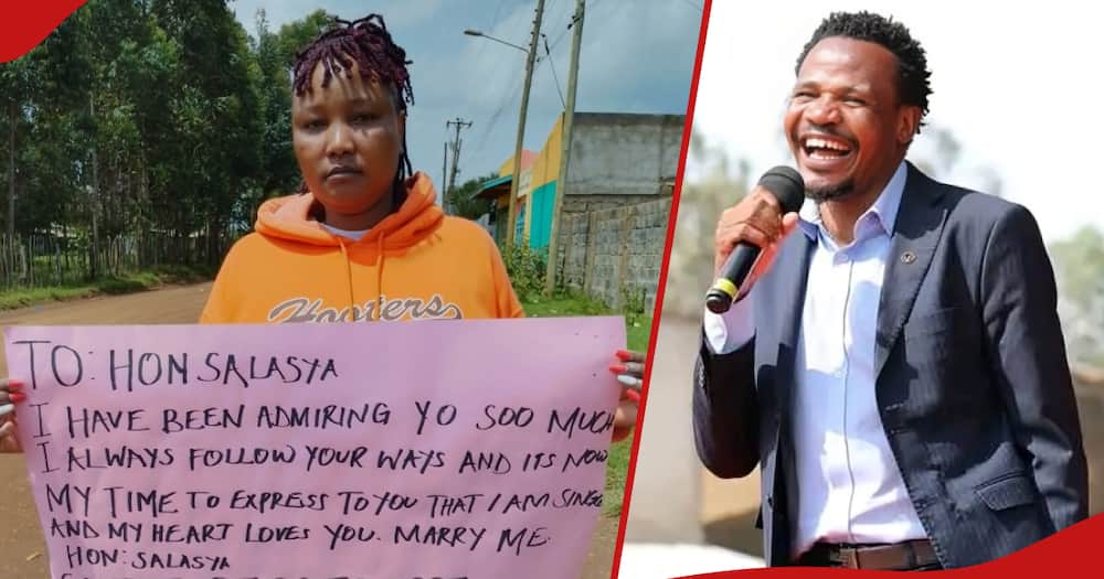 Msanii wa Injili Eldoret Amrushia Mistari Mbunge Peter Salasya: "Roho Yangu Ilimpenda Toka Kitambo"