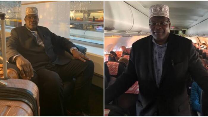 Miguna Elated as Indian Supporter Upgraded Him to First Class after KQ Boarded Him First