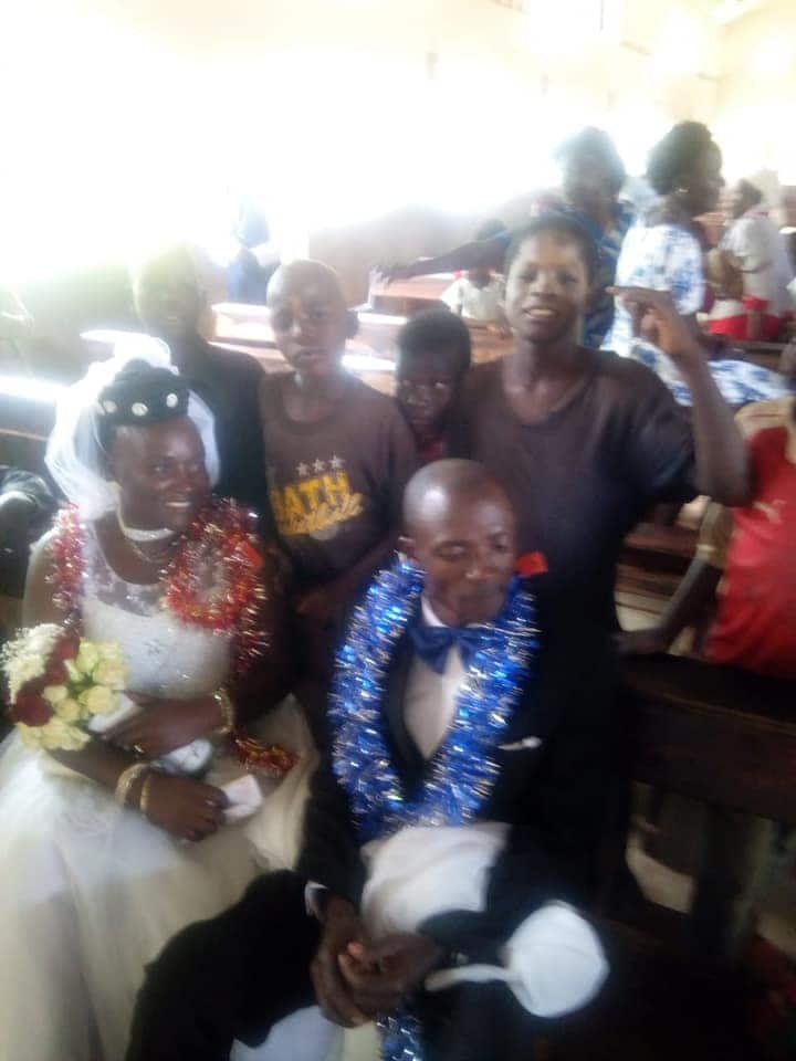 Busia female police officer invites street children to wedding with lover of 21 years