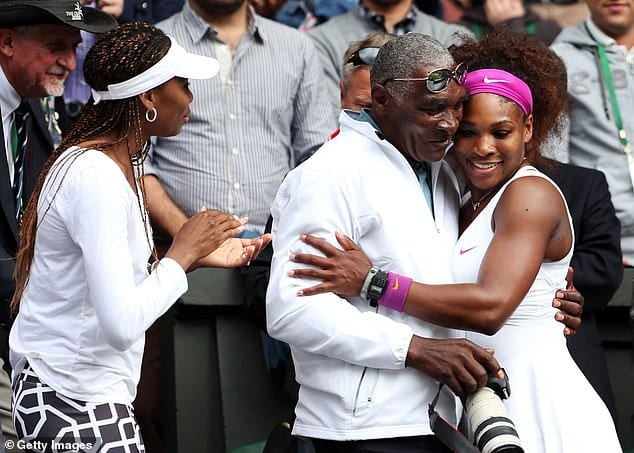 Doctors reveal Serena and Venus Williams' father Richard is battling dementia, brain damage