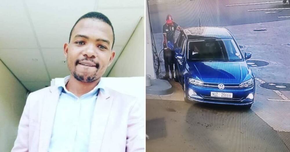 Twitter user Bhebher Njoms is in search of the man who failed to pay for R400 fuel