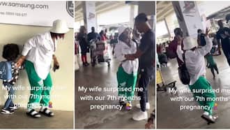 Man Shocked as He Returns Home to Find Wife 7 Months Pregnant, Video Confuses People