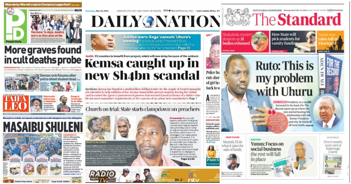 Kenyan Newspapers Review: William Ruto Finally Reveals Intrigues Behind ...