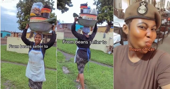 Beans seller turns prison officer, transformation video