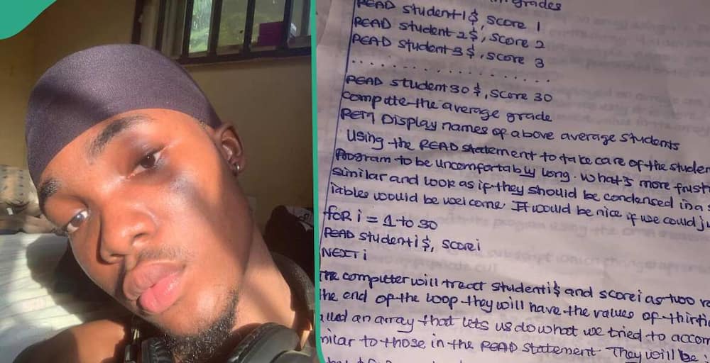 Mixed reactions as man flaunts his handwriting online, challenges Nigerians.