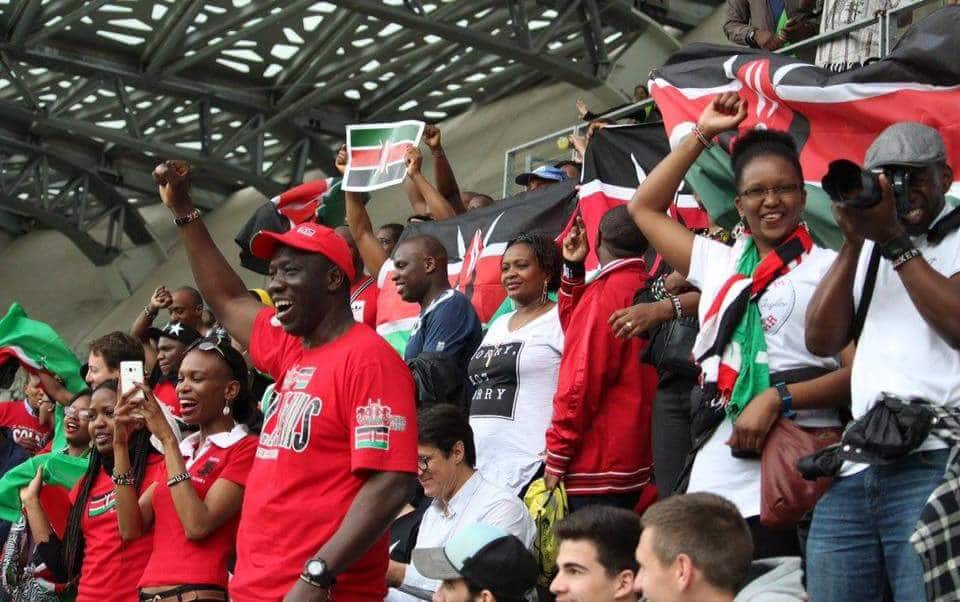 Man with uncanny resemblance to late Ken Okoth celebrating Kipchoge excites Kenyans