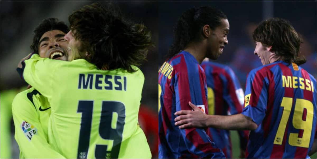 Ronaldinho calls for Barcelona to retire his old No10 shirt when