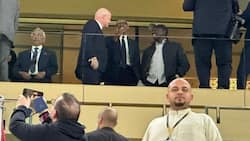 William Ruto Spotted in Qatar with FIFA President Gianni Infantino during Final Match