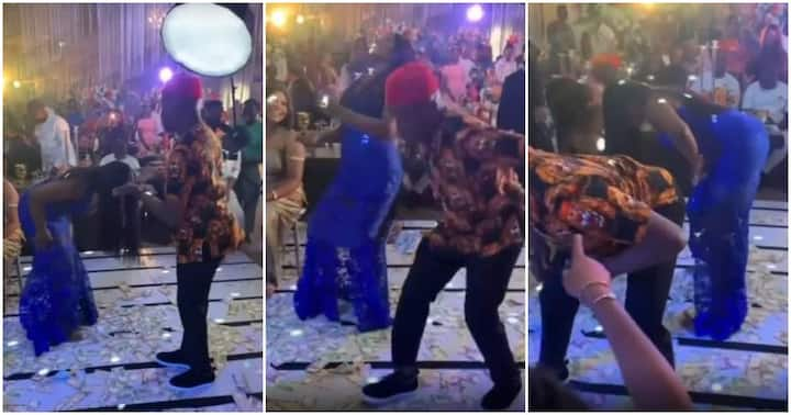 Reactions as Man Twerks More Than His Bride at their Wedding - Tuko.co.ke