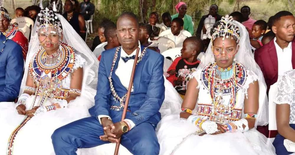 Kajiado: Man who married 2 wives in 2018 celebrates anniversary in pomp and colour