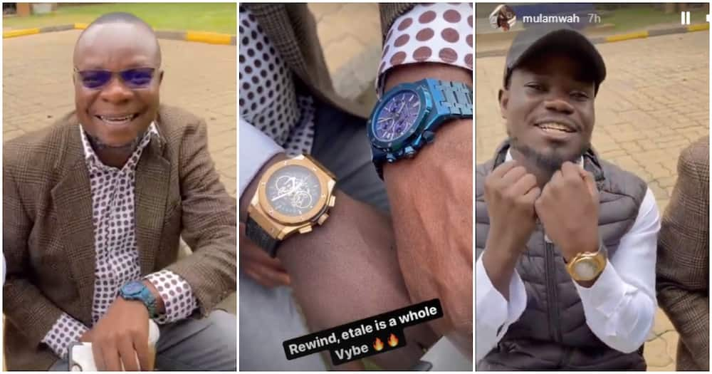 Mulamwah, Philip Etale Flaunts Expensive Watches.