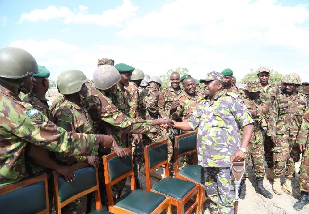 Defence CS Raychelle Omamo's warm message to KDF soldiers, families during Christmas visit in Somalia