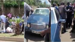 "Hiyo Mbaya Sana"! Polisi Anaswa Akijaribu Kukimbia Baada ya Kumgonga Mpita Njia