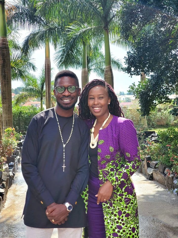 Bobi Wine's wife showers him with sweet message online on their 19th wedding anniversary