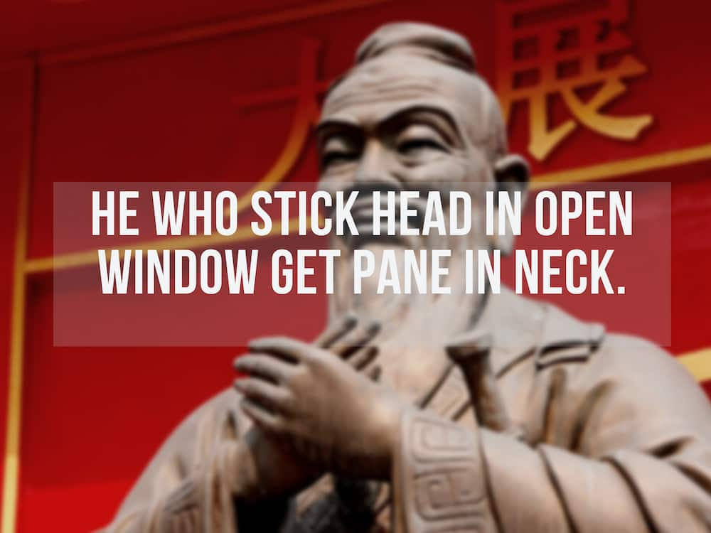 Funny Confucius quotes