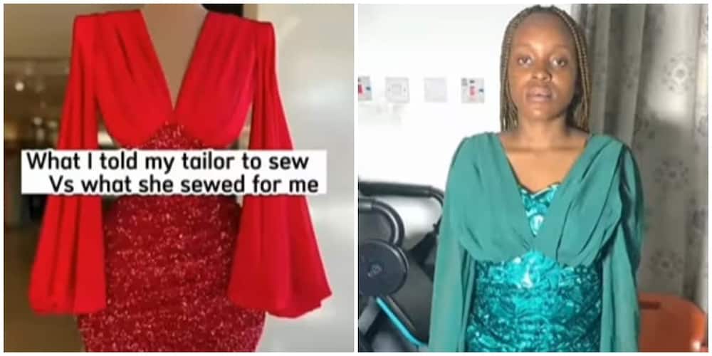 Social media users had mixed reactions over the ordered and delivered dress. Photo: @krakshq.