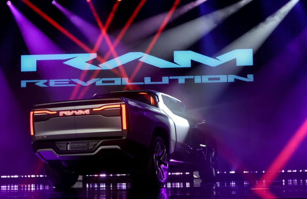 Stellantis' Ram 1500 Revolution battery-electric  pickup truck is supposed to have an industry-busting range of 800 kilometres (500 miles) on a single charge when it hits markets in 2025