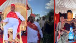 Photos: Billionaire Kyalo Muli's Beautiful Wife Steals Show During His Installation as Kamba Leader