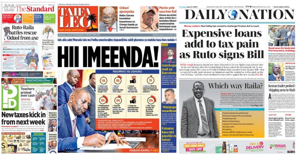 Kenyan Newspaper Review.