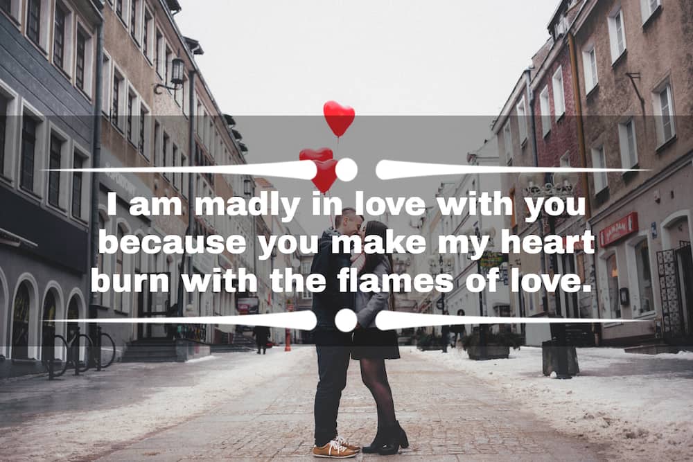Passionate love messages for him