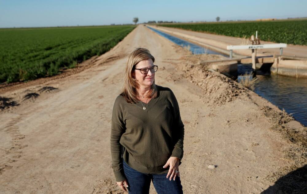 Tina Shields of the Imperial Valley Water Board says farming is a favored target in the water debate because it provides an 'easy solution'