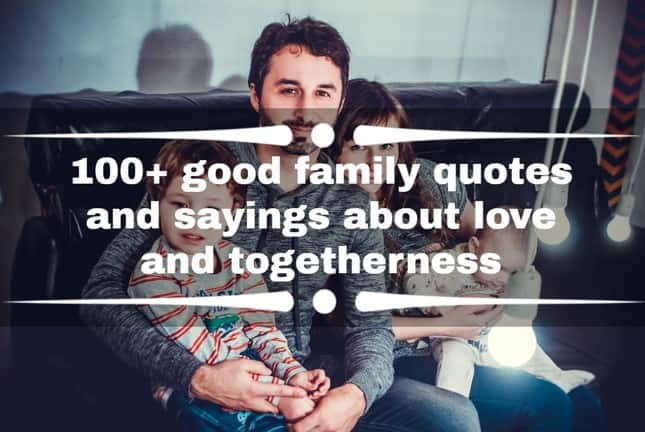 good family quotes