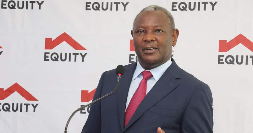 James Mwangi is the largest individual shareholder at Equity.