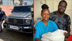 Mulamwah Hires Mercedes-Benz G-Wagon to Pick Wife Ruth K, Their Newborn from Hospital