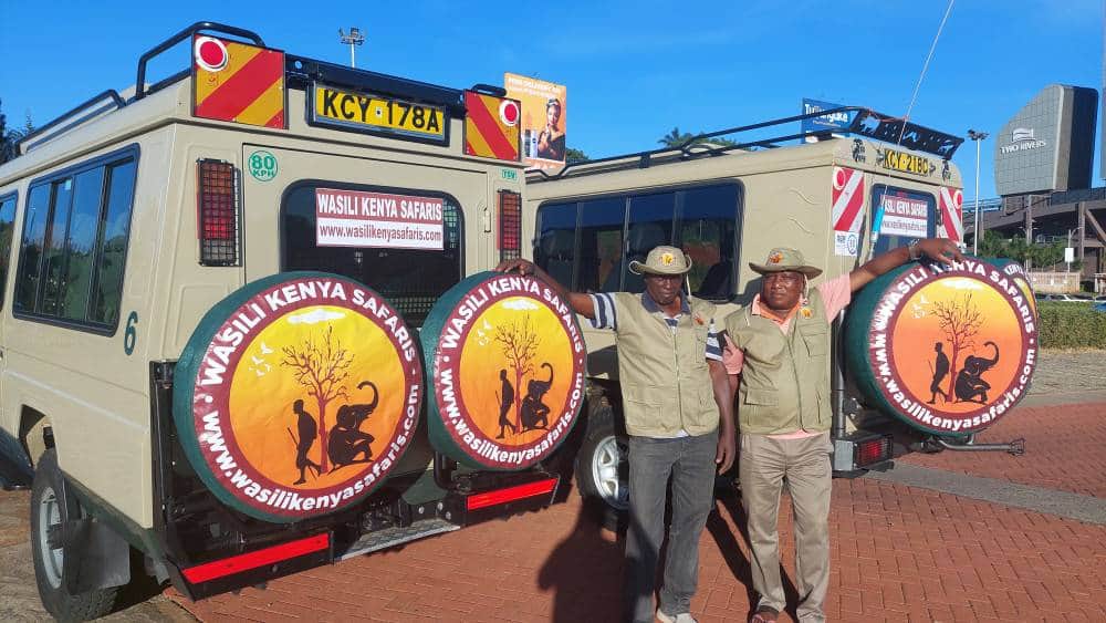 Wasili vehicle and tour guides/drivers