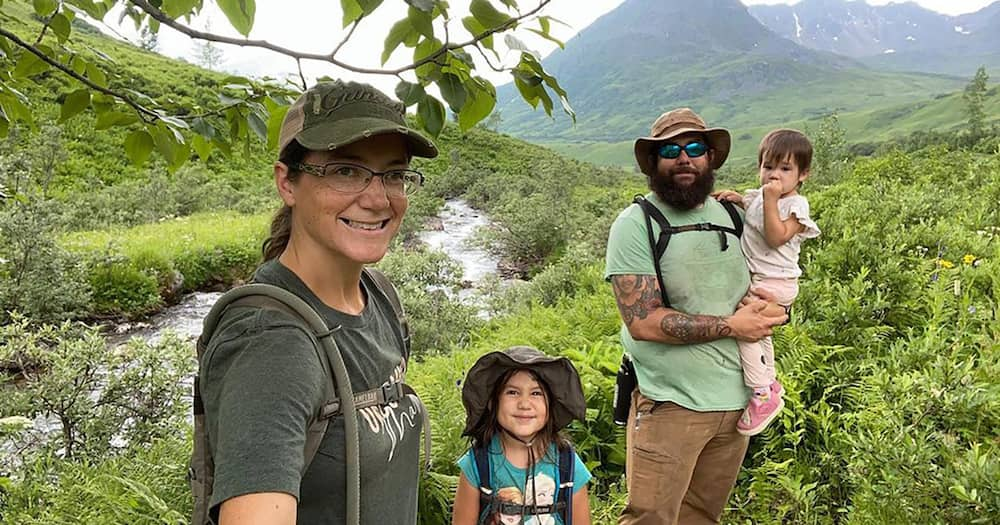 Morgan Rogue and her family.