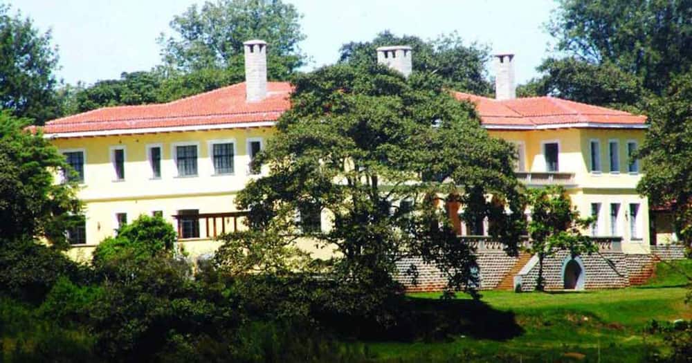 Kibaki's Nyeri residence.