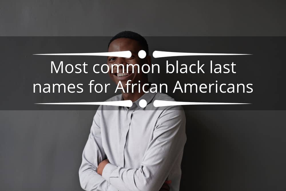 Most common black last names