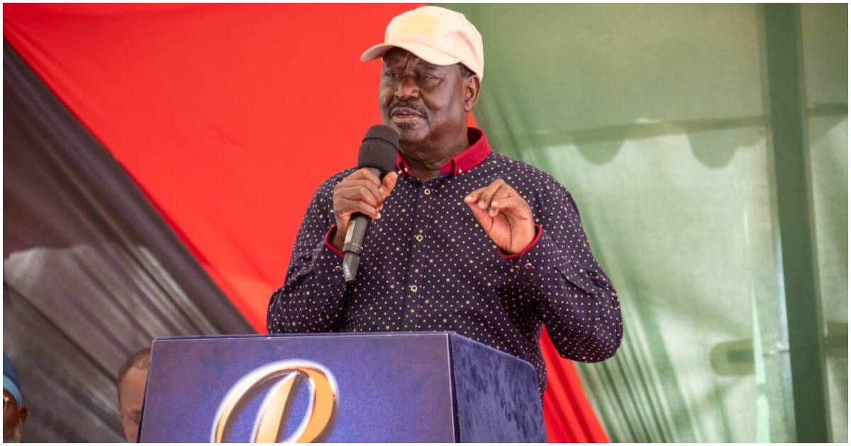 Saitabao Kanchory: Raila Odinga's Move To Unveil Potential Cabinet Cost ...